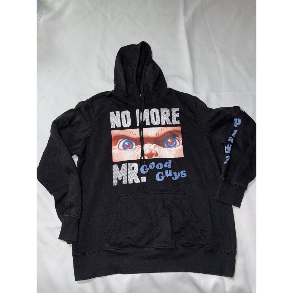 Chucky Universal City Studios Black Hoodie Men's Size Xl 46/48